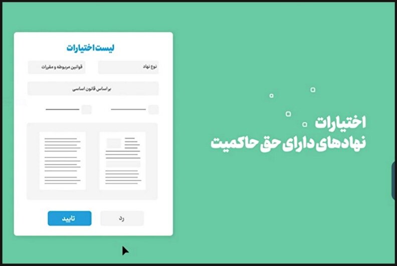 سومین قسمت مجموعه موشن‌گرافی آشنایی با قانون اساسی