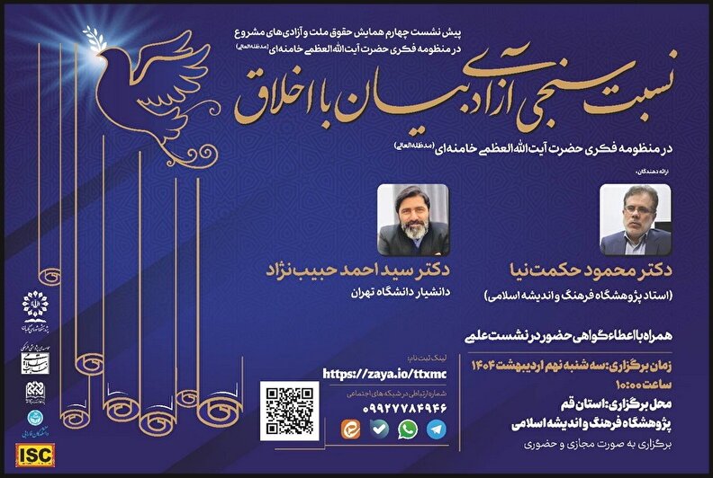 نسبت‌سنجی آزادی بیان با اخلاق با تأکید بر منظومه فکری حضرت آیت‌الله‌العظمی خامنه‌ای(مدظله‌العالی)