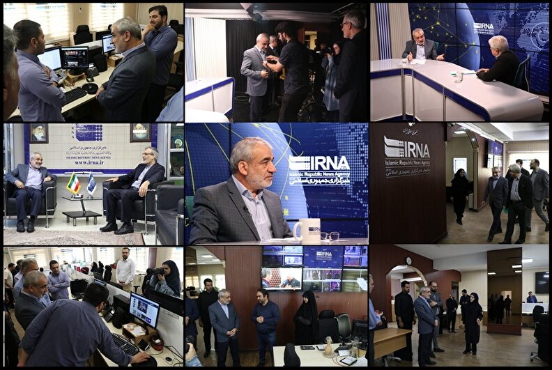 گزارش تصویری بازدید رییس پژوهشکده شورای نگهبان از خبرگزاری جمهوری اسلامی(ایرنا)